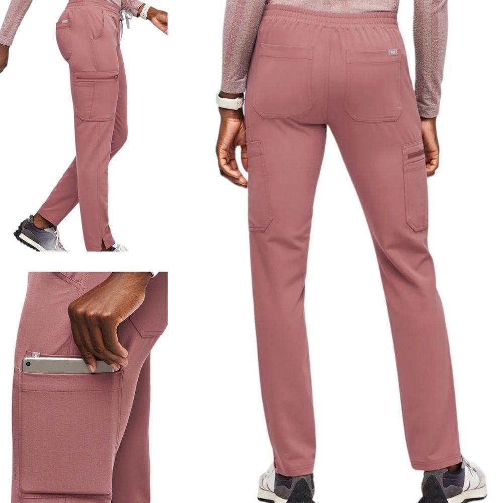 FIGS YOLA Skinny Scrub Pants for Women — pants have been hemmed ~ size XSmall